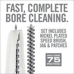 Real Avid Gun Cleaning Jag, Bore Brush & Gun Cleaning Patches Set, All in One…