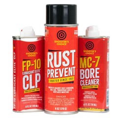 Complete Gun Care Kit Bore Cleaner Lubricant Rust Prevent For All Firearms 80Ct