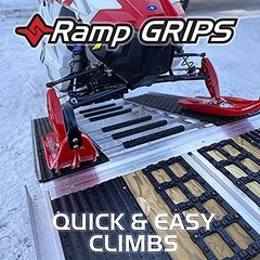 Ramp Grips 13204, Snowmobile Ramp Traction, 6-pc Kit