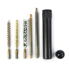 Pistol/Handgun .22cal 38/.357cal 9mm cal .44/.45cal Cleaning Kit Brush Hunting