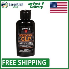 2 oz Hoppe’s Boresnake CLP with Pinpoint Applicator for Enhanced Firearm Care