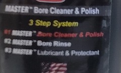BUSHMASTER FIREARMS INC BORE CLEANER & POLISH CASE OF 6 4 OZ BOTTLES (F1008991)