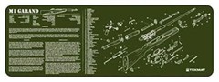 M1 Garand OD TekMat Gun Cleaning Mat