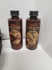 Vtg Outers Gunslick Gun Rifle Cleaning Kit 477 Black Plastic Box for 30 Cal