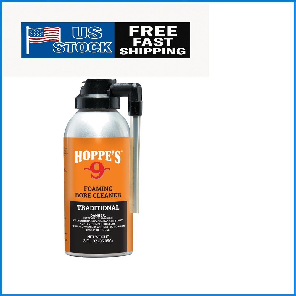Hoppe’s 3 Oz. Foaming Bore Cleaner – Effortless Copper & Powder Removal