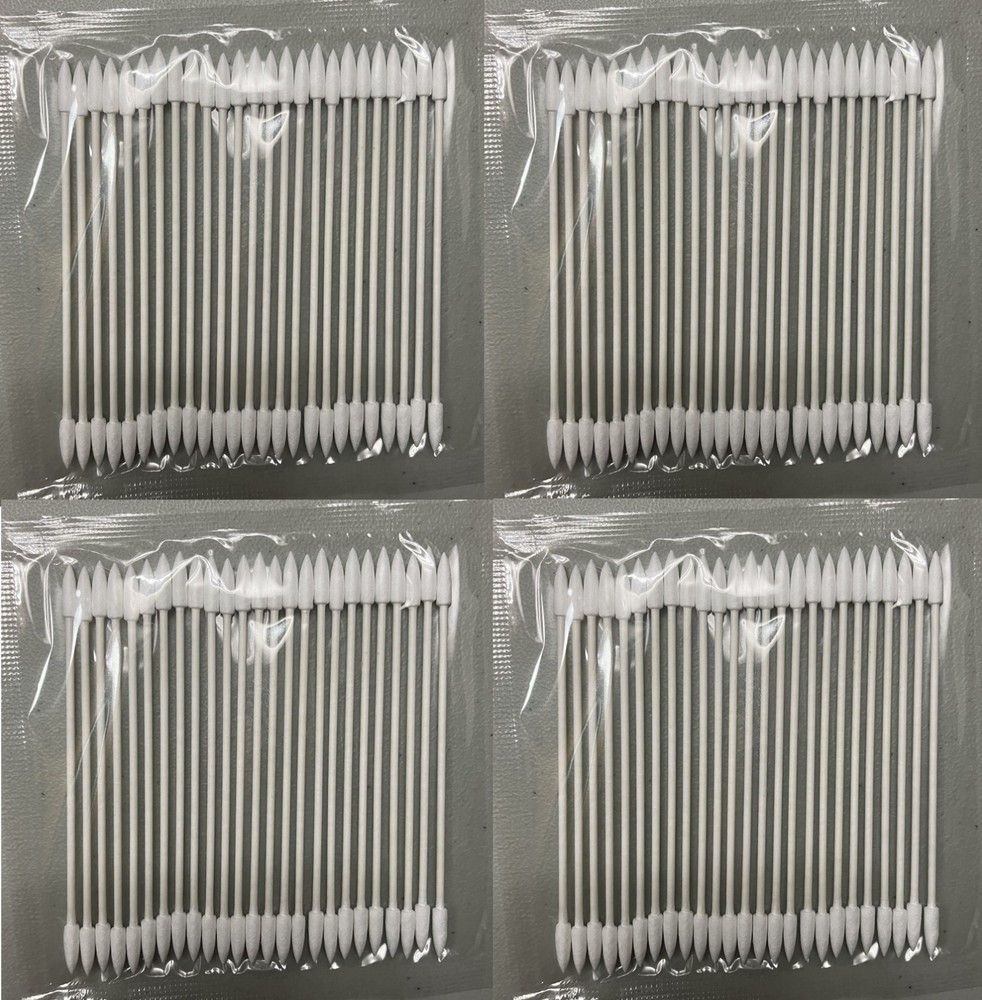 M00503x4 MOREZMORE 100 Mini Pointed Gun Tip Tip Micro Qtips Q-tips Swab G-Tip