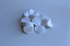 .177 CALIBER/4MM DRY, ROUND 7/8″ COTTON CLEANING PATCHES QTY. 500 / EMSS1017F
