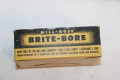 NOS 2 Vintage BRITE-BORE 16 Gauge No. 400 Felt Bore Polishers in Original Box