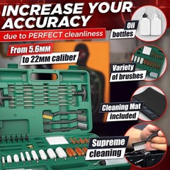 Universal Gun Cleaning Kit for Rifles, Pistols & Shotguns â€“ Gun Cleaning Ki…