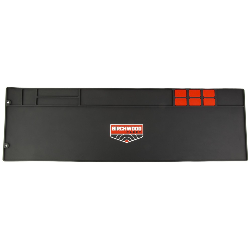 Birchwood Casey 30350 Rifle Cleaning Mat Black/Red Rubber 36″ x 11″