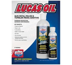 Lucas Oil 4oz Bottle Gun Metal Polish #10878
