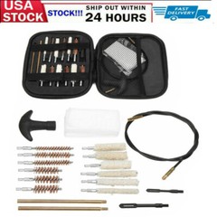 For Gun Handgun Pistol Rifle 43 Pcs Cleaning Kit Set 22.357.38,9mm.45.40