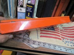 Vintage Marbles Gun Cleaning Kit NITRO SOLVENT LEAD TOP Oil Tin Pad Box Full ROD