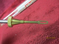 PRO-SHOT Products, USA, 6.5″ Stainless Pistol Cleaning Rod, 38 to 45Cal.