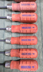 GRACE Gun Care Tools 11 Piece Star Screwdriver Set in Pouch ~ U.S.A.