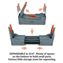 Compact Rifle Shotgun Cleaning Stand Portable Non-Slip Grip W/ Bonus Tools New