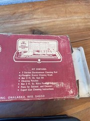 Vintage Outers Rifle Cleaning Kit 22 Cal NO. P-447 In w/ Original Box