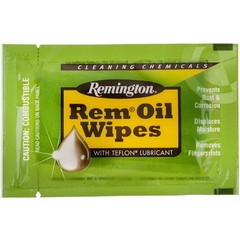 Remington 18471 Rem Oil Gun Cleaning Cloth Wipes 6×8 Single Pack