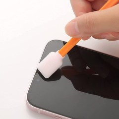 Bulk Pack Orange Foam Swabs – 100 Pcs, 5.25″ for Electronics & Household Use
