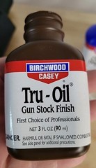 Birchwood Casey Tru-Oil, Cleaner-Degreaser,Walnut Stain,Blue & Rust Remover 3oz