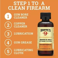 Hoppe’s No. 9 Gun Bore Cleaning Solvent 5 Ounce Bottle 904