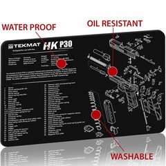 TekMat Original Gun Cleaning Mat – 17″ X 11″ – Heckler & Koch P30
