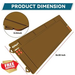 klola Magnetic Gun Mat Brown