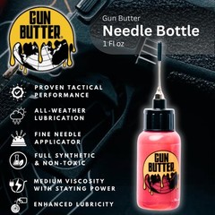 All-Purpose Gun Lubricant Oiler – Needle Oil for EDC, Bores, Pistols, Rifles