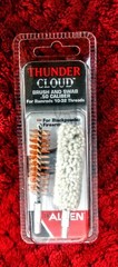 Allen Thunder cloud brush and swab .50 caliber for ramrods 10-32 threads