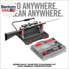 Bore-Max Master Cleaning Kit & Mobile Workstation – Gun Cleaning Kit with Brushe