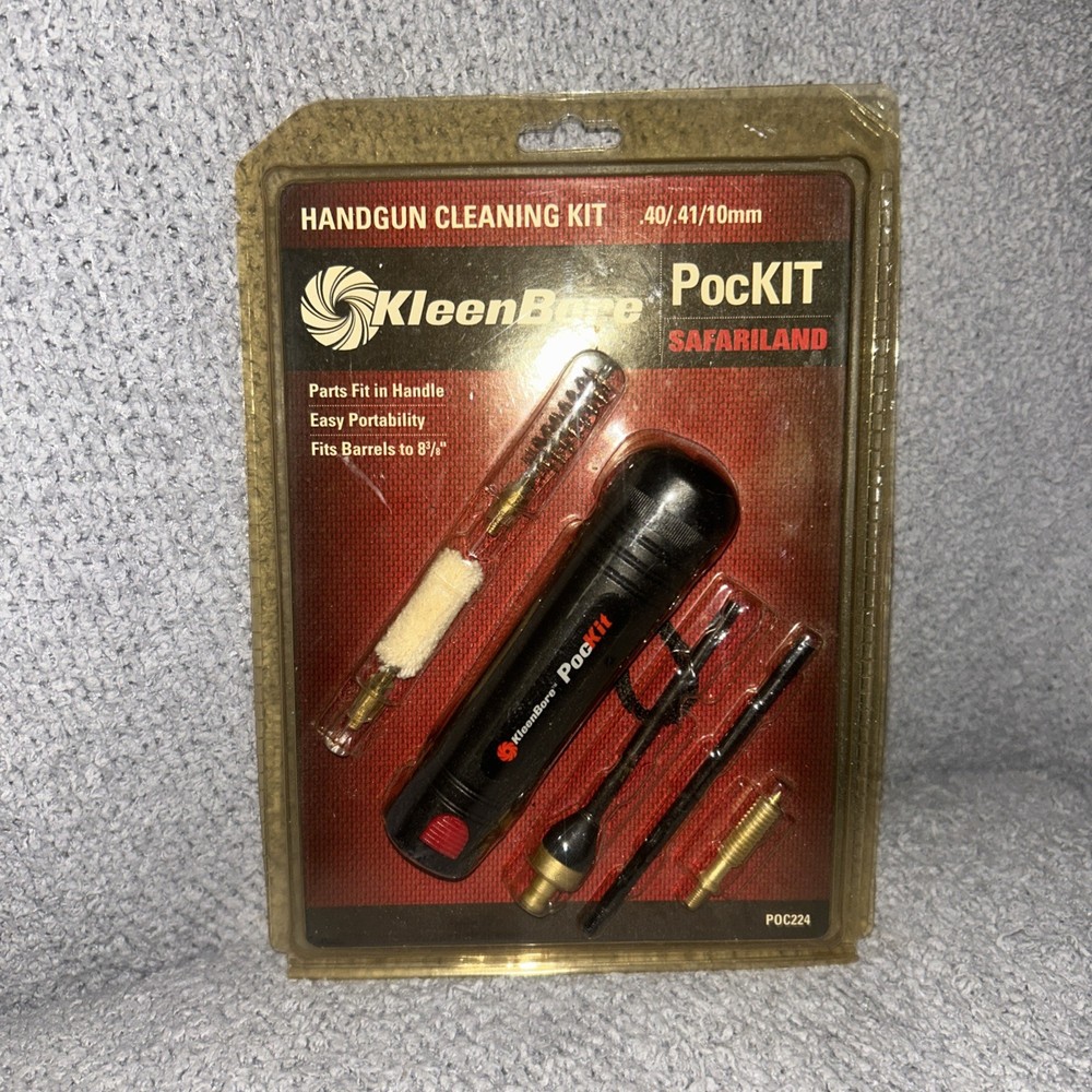 Kleenbore PocKit Safariland Handgun Cleaning Kit .40/.41/10mm