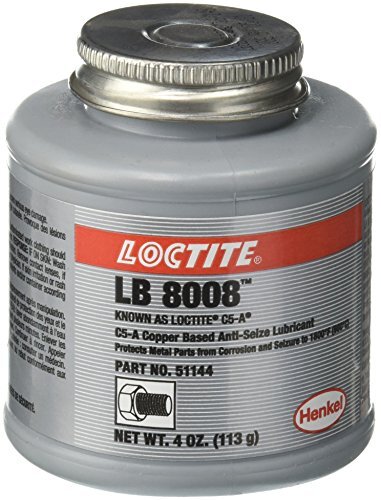 Loctite 51144 Copper LB 8008 C5-A Anti-Seize Lubricant 4 fl. oz. Brush Top Can