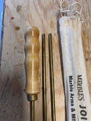 Marble’s Jointed Rifle Rod .22 Caliber and up to .25 ”. Brass No 9622 Vintage