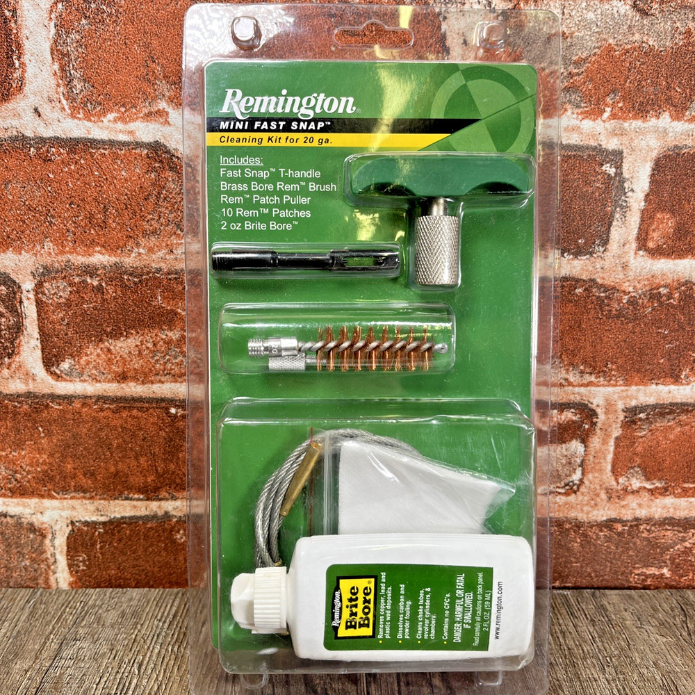 REMINGTON Mini Fast Snap Cleaning Kit for 20 GA New