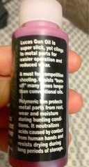 GUN OiL LUBRICANT Drip Drop Bottle 2 oz Lubricate Clean Protect Lube LUCAS 10006