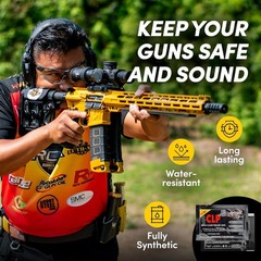 Radcolube 3-in-1 CLP Gun Cleaning Oil Wipes – On-The-Go Lubricates, Preserves &