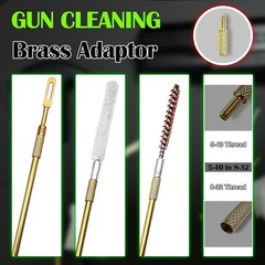 .177 .22 Caliber Barrel Cleaning Kit Detachable Brass Rods Gun Accessories New
