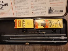 Vintage Outers .22 Caliber Rifle Cleaning Kit NO. 477 With Hard Case PLEASE READ
