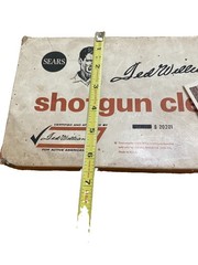 Vtg Sears Ted Williams Shotgun Cleaning Kit 20201 w/ Rare 1978 Candid Photo Lot