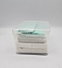 Ultimate Gun Cleaning Kit: Cotton Swabs & Lint-Free Patches in Clear Case