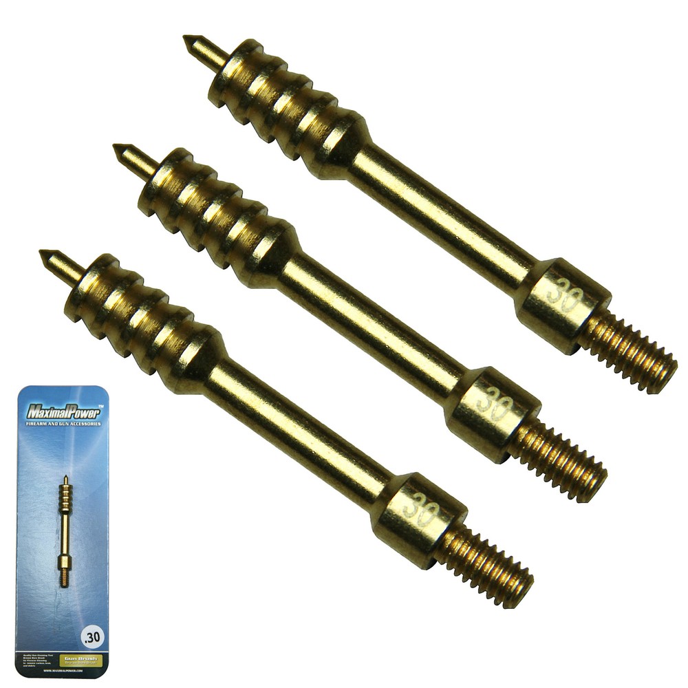 Refuelergy Gun Cleaning Jag 8-32 Threaded Brass .30 & .308 Caliber (3 or 5 pack)