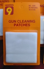 Hoppe’s Gun Cleaning Patches – 2 Sizes – 250 + Patches – No. 1204 & No. 1205