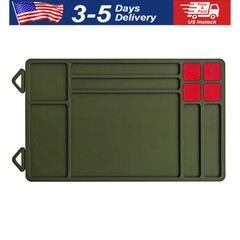 Gun Cleaning Mat Anti-Slip Rubberized Maintenance Mat for Handgun Rifle Shotgun
