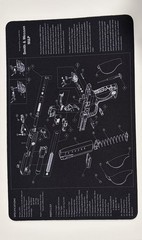 Smith & Wesson Bench Mat 11”x17” w/ Parts List View Non-Slip NEW U.S