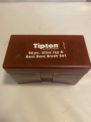 Tipton Beat Brass Gun Cleanings Brush Set Of 26 PCs Excellent Condition.
