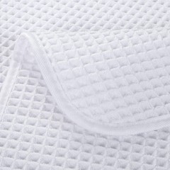 POLYTE 430 GSM Microfiber Lint Free Hand Towel 16×30 Waffle Weave 4-Pack