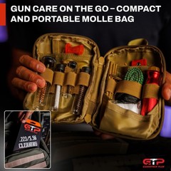 Complete Rifle Cleaning Kit .223/5.56 – Maintenance & Repair System with Brushes