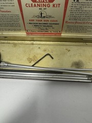 Vintage Outers Gunslick metal Rifle Cleaning Kit box only