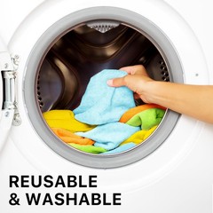 Simple Houseware Microfiber Cleaning Cloth 50 Pack 12 X 12 4 Colors Hc-01A-4