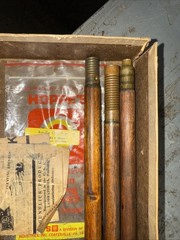 Gunslick Vintage Shotgun Cleaning Kit AS SHOWN Otters Labs Wood Man Cave Item